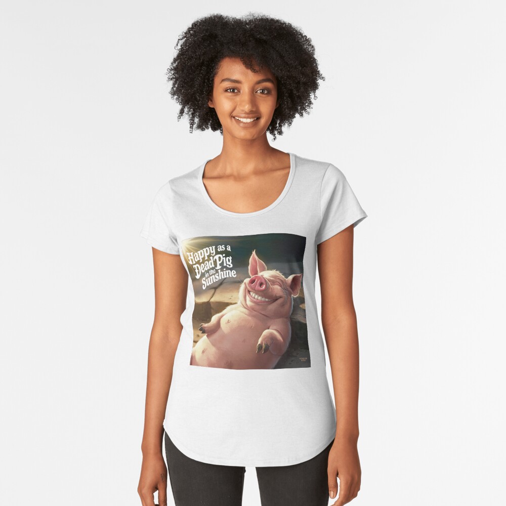 Item preview, Premium Scoop T-Shirt designed and sold by Dizgraceland.