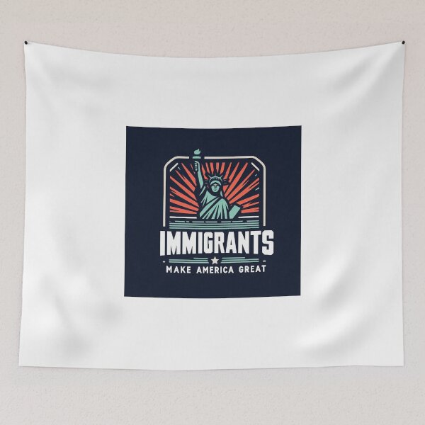 Item preview, immigrants make america great designed and sold by Firstpharm.