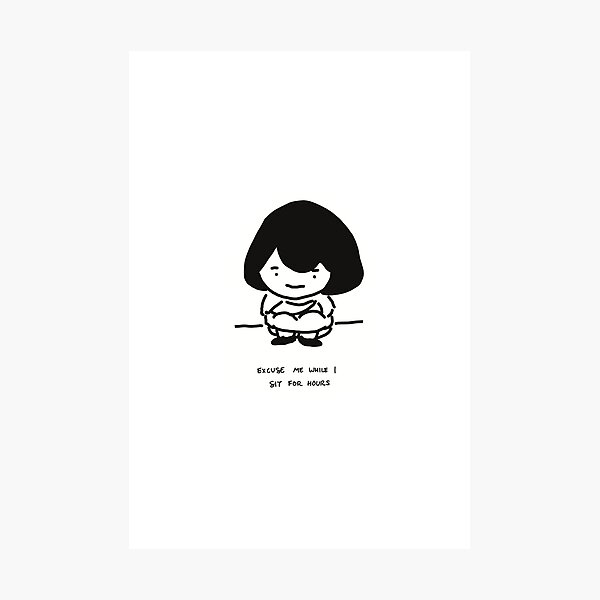 Item preview, sit for hours designed and sold by studio_gibberish.