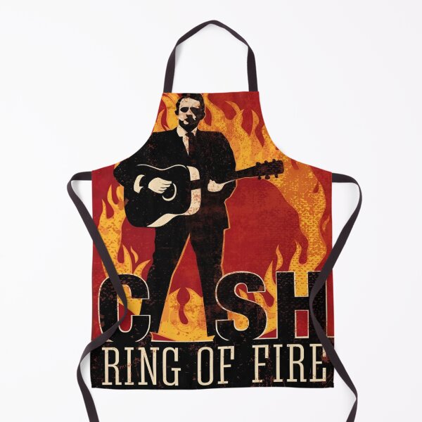 Aperçu de l'œuvre Johnny Cash, le Cercle de feu créée et vendue par Vicky021.