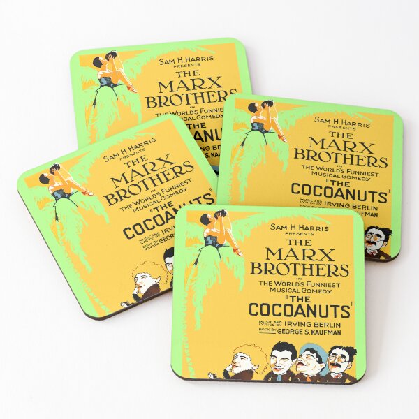 Item preview, Marx Brothers Movie Poster The Cocoanuts 1929 designed and sold by ArchimedesPrime.