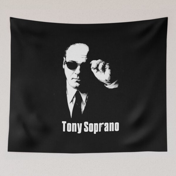 Item preview, tony soprano the sopranos mafia tv show designed and sold by untagged-shop.