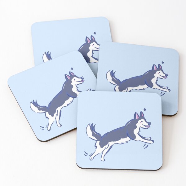 Item preview, Happy Husky - Blue designed and sold by NellaDezain.