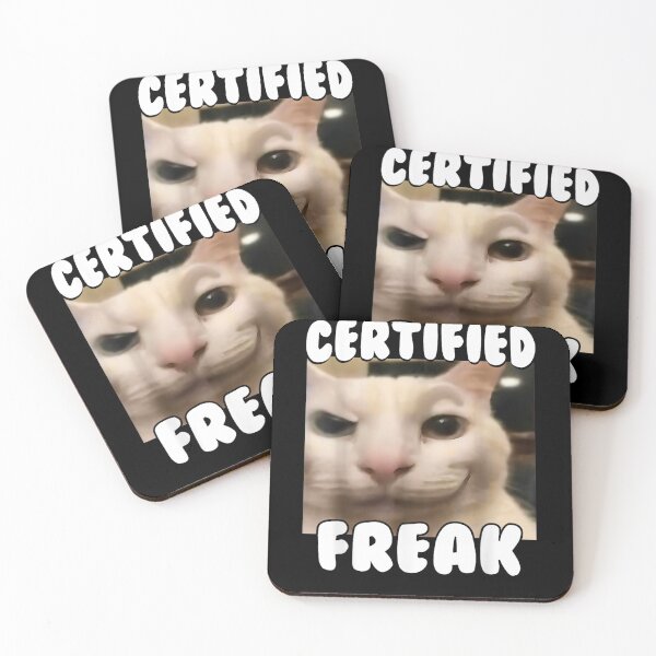 Item preview, Certified Freak Yelling Cat - Funny Meme Cat Gift For Cat Lover designed and sold by Damcoc.