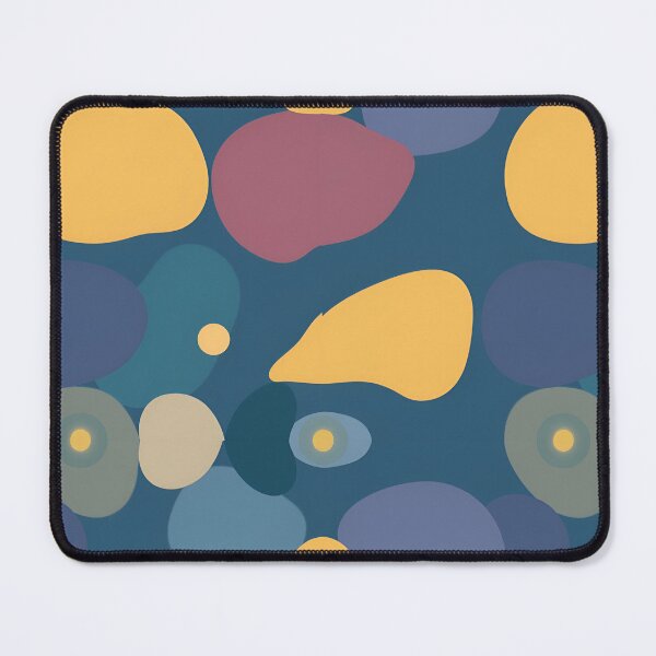 Item preview, Organic Minimalistic Multicolored Blob Pattern Collage  designed and sold by TrippyChique.