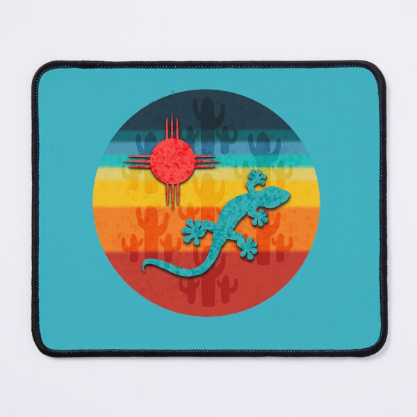 Item preview, Turquoise Gekko on Southwest Motif and Colors designed and sold by Wayne Young Arts.