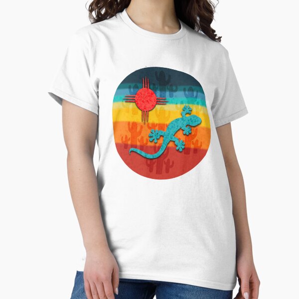 Item preview, Turquoise Gekko on Southwest Motif and Colors designed and sold by Wayne Young Arts.