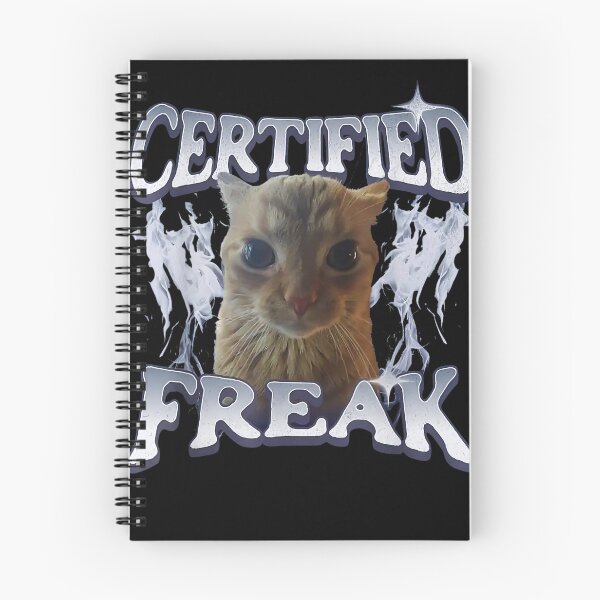 Item preview, Gato atigrado naranja raro certificado: meme divertido de gato de ojos grandes designed and sold by Damcoc.