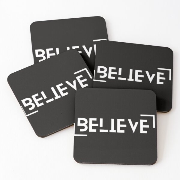 Item preview, "Believe: A Typographic Ode to Hope" designed and sold by IndianShopper.