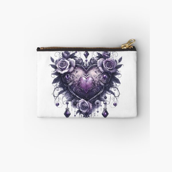 Item preview, Purple gothic heart designed and sold by DesignsbyVelvet.