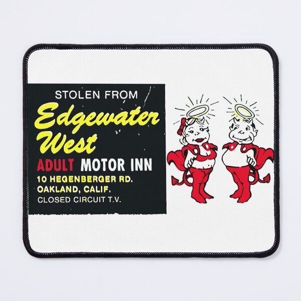 Item preview, Oakland California Edgewater West Adult Motor Inn Matchbook designed and sold by ScientiaAcLabor.