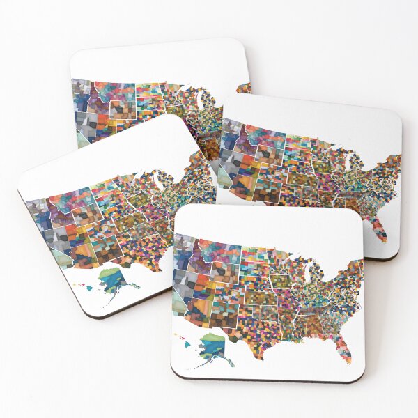 Item preview, U.S. Counties designed and sold by ChaosAndLace.