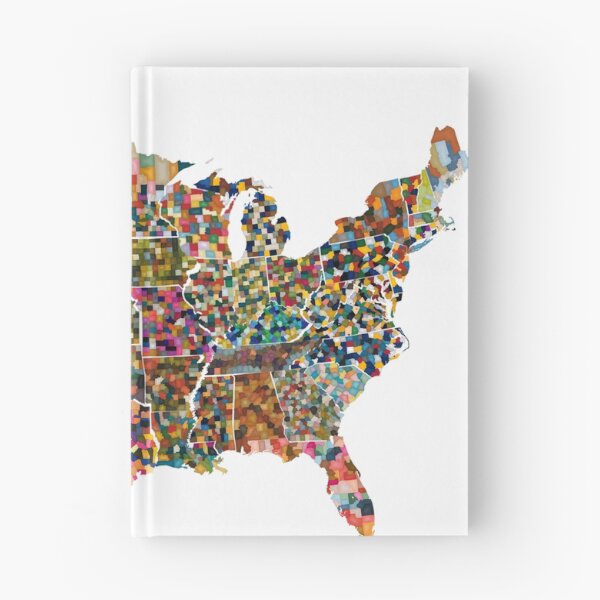 Item preview, U.S. Counties designed and sold by ChaosAndLace.