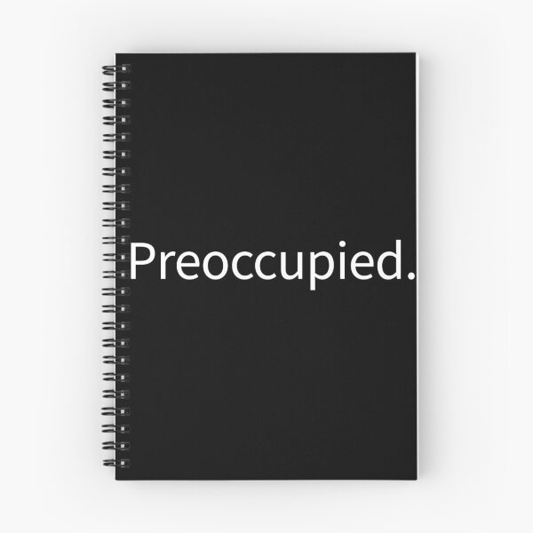 Item preview, Preoccupied designed and sold by WhackoDesigns.