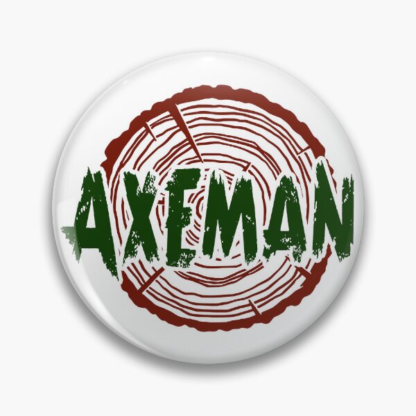 Item preview, Axeman;  designed and sold by StickerApe.