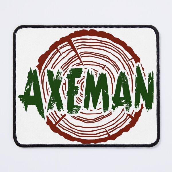 Item preview, Axeman;  designed and sold by StickerApe.