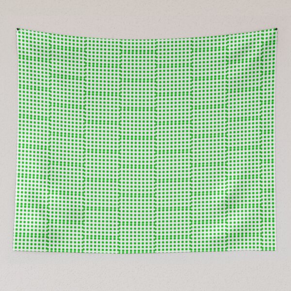 Item preview, Background of green clovers designed and sold by RetroNibylander.