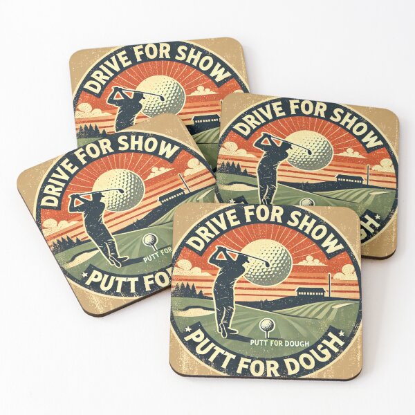 Item preview, golf drive for show putt for dough designed and sold by creatyfusion.