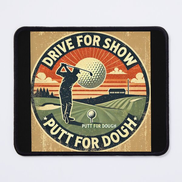 Item preview, golf drive for show putt for dough designed and sold by creatyfusion.