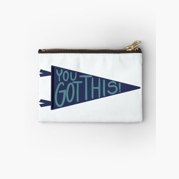 Item preview, YOU GOT THIS Blue Pennant Flag designed and sold by Giulia  Palazzo.