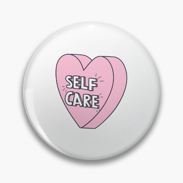Item preview, Self Care pink heart designed and sold by JY Studio.