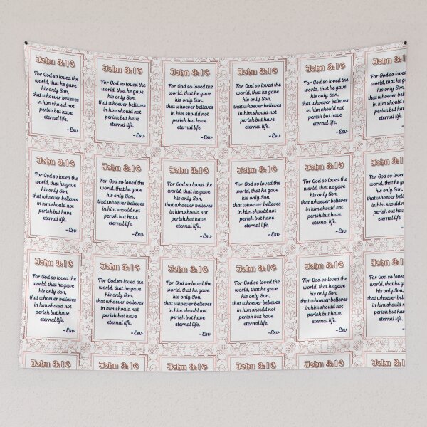 Item preview, John 3:16 Transparent Background designed and sold by MidnightBloomer.