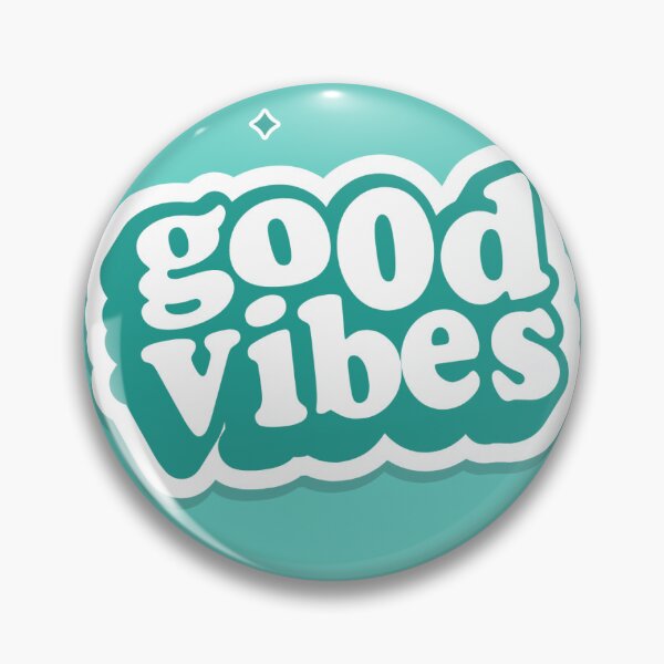 Item preview, Teal good vibes designed and sold by Luluthechicken.