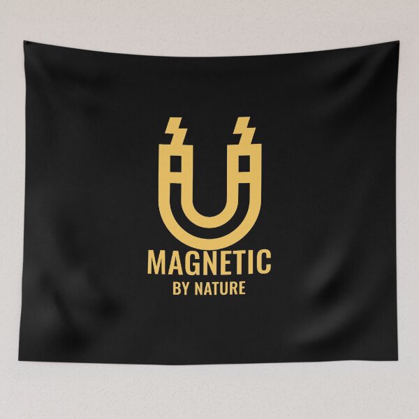 Item preview, Magnetic By Nature Stoicism Charisma Self Improvement Psychology T-Shirt designed and sold by All About Merch.
