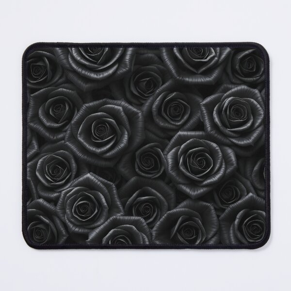Item preview, Black roses pattern  designed and sold by svarupa.