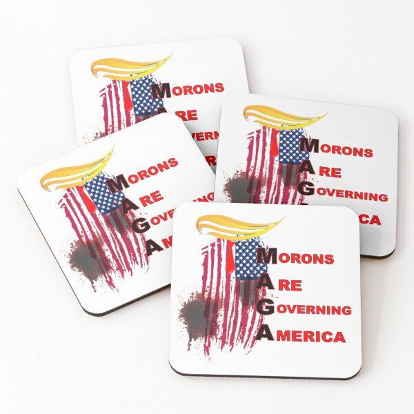 Item preview, MAGA Morons (Humor) designed and sold by rcmarble.