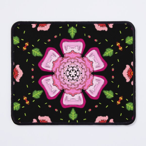 Item preview, Pink flower black background designed and sold by Bulantanyong.