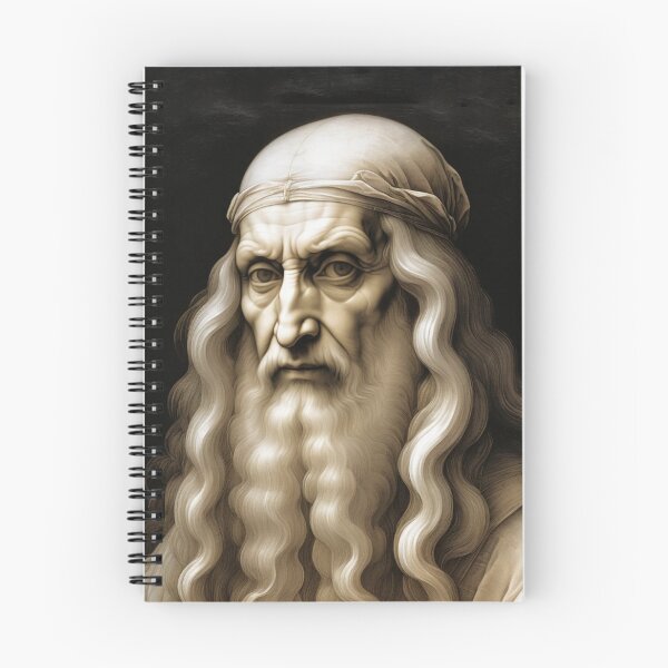 Item preview, Retrato de Leonardo Da Vinci designed and sold by TheDarkWardrobe.