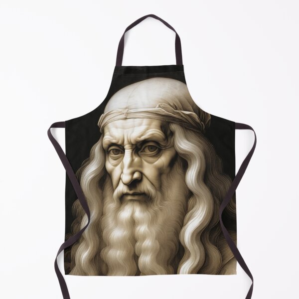 Item preview, Leonardo Da Vinci Portrait designed and sold by TheDarkWardrobe.
