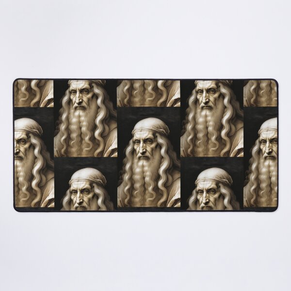Item preview, Leonardo Da Vinci Portrait designed and sold by TheDarkWardrobe.