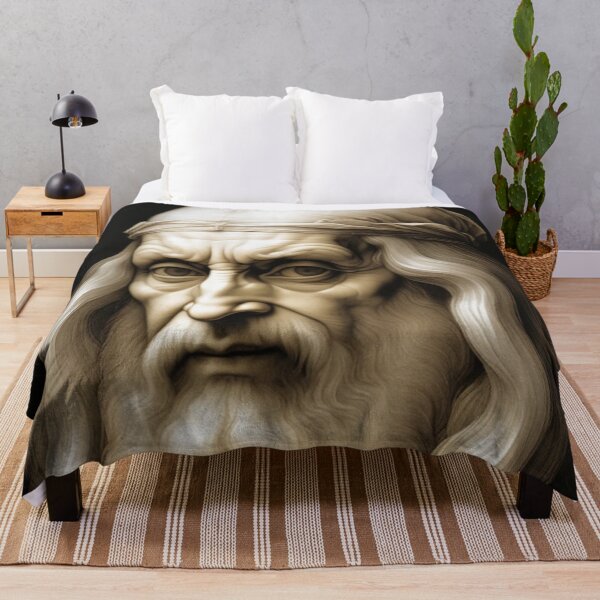 Item preview, Leonardo Da Vinci Portrait designed and sold by TheDarkWardrobe.