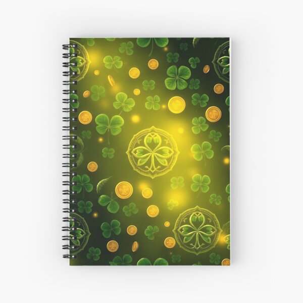 Item preview, Irish shamrock pattern  designed and sold by FestivityFinds.