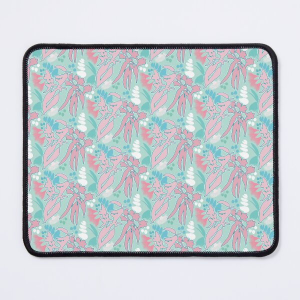 Item preview, Gumnuts Eucalyptus Australian green blue pink designed and sold by blueidesign.