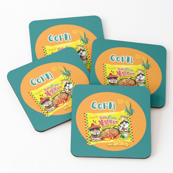 Item preview, Buldak Corn designed and sold by EnjoyKoreaStudio.