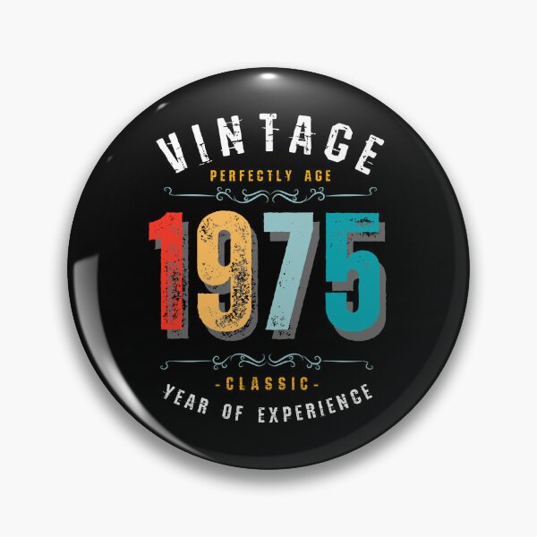 Item preview, 1975 Perfectly vintage Age Awesome Year of Experience designed and sold by LekaDesignShop.