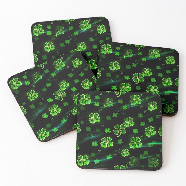 Item preview, Irish shamrock pattern st patricks day designed and sold by FestivityFinds.