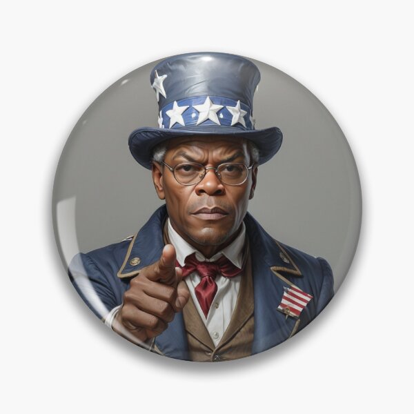 Item preview, Uncle Sam Samuel L Jackson designed and sold by DragonQueenX.