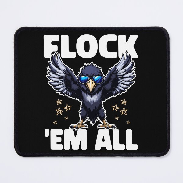 Item preview, FLOCK 'EM ALL - FOOTBALL RAVENS GIFT designed and sold by KEF Custom.