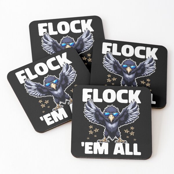 Item preview, FLOCK 'EM ALL - FOOTBALL RAVENS GIFT designed and sold by KEF Custom.