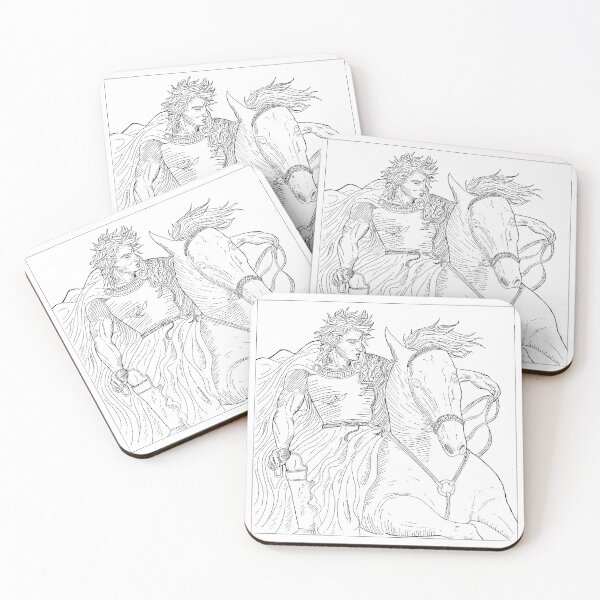 Item preview, The Rider designed and sold by Invisigoth's Illustrations.