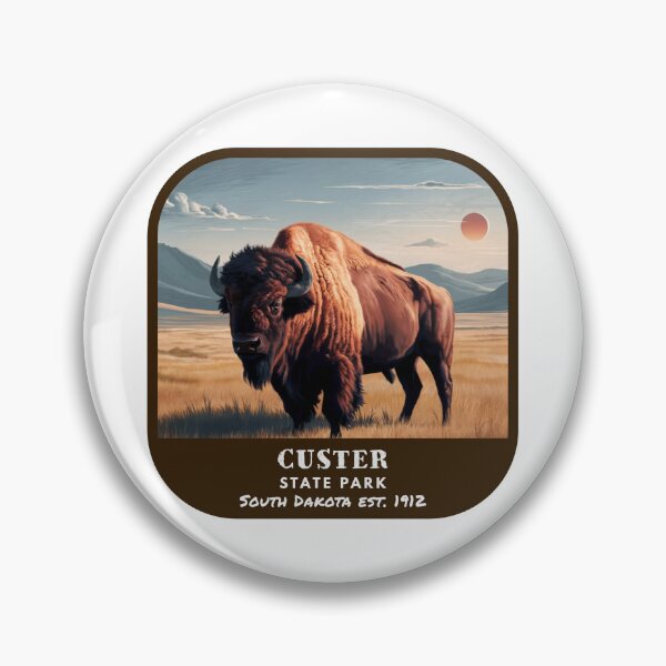 Item preview, Vintage Custer State Park (South Dakota State Park) designed and sold by RabbitK.