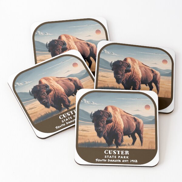 Item preview, Vintage Custer State Park (South Dakota State Park) designed and sold by RabbitK.
