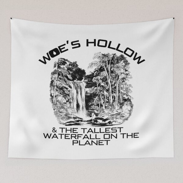Item preview, Woe's Hollow & The Tallest Waterfall designed and sold by Sturdust.