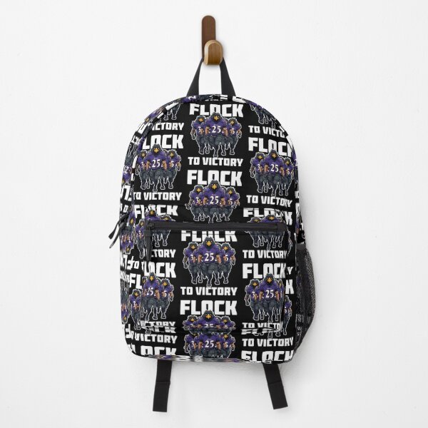 Item preview, FLOCK TO VICTORY - FOOTBALL RAVENS GIFT designed and sold by KEF Custom.