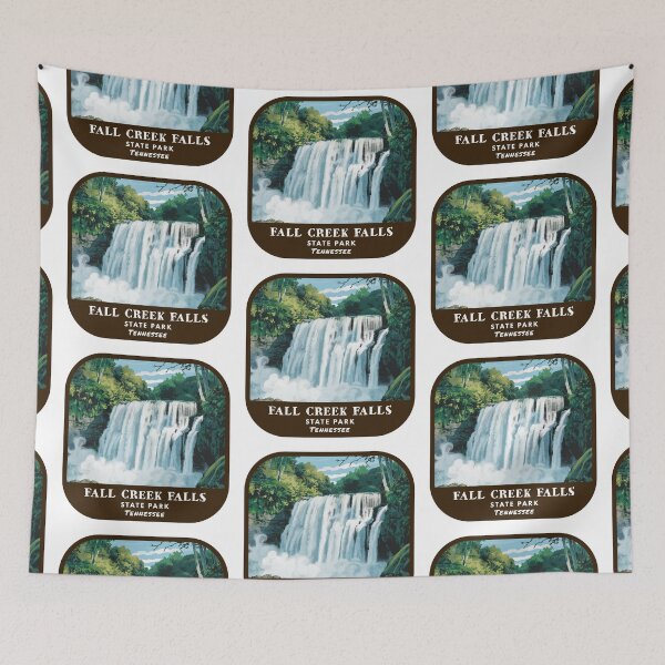 Item preview, Vintage Fall Creek Falls State Park (Tennessee State Park) designed and sold by RabbitK.