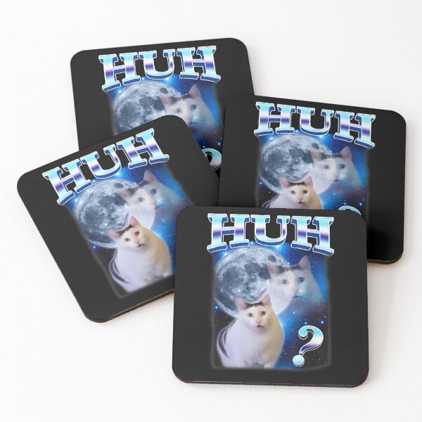 Item preview, HUH? Cat Meme - Funny Confused Cat T-Shirt designed and sold by Damcoc.